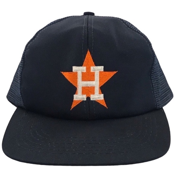 MLB Houston Astros Snap Back Trucker Hat - Picture 1 of 14